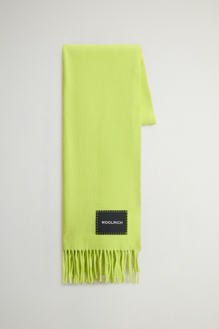 Pure Virgin Wool Scarf Yellow photo 1 | Woolrich