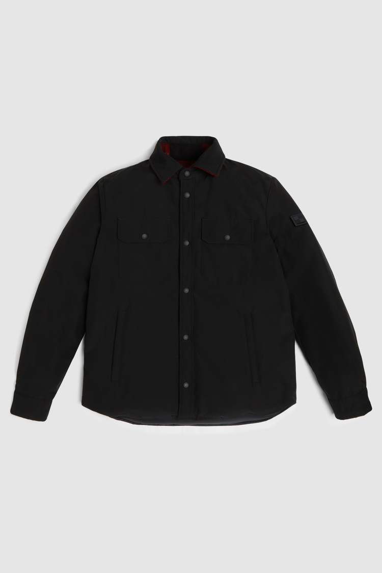 Rowland reversible jacket with shirt collar