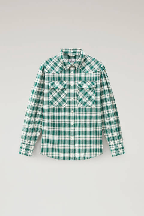 Light Flannel Check Shirt Multicolor photo 2 | Woolrich