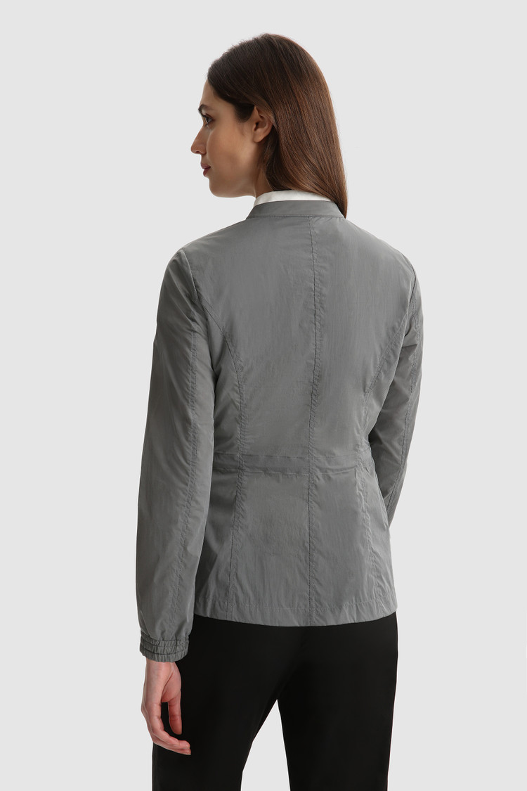 Violet quilted jacket