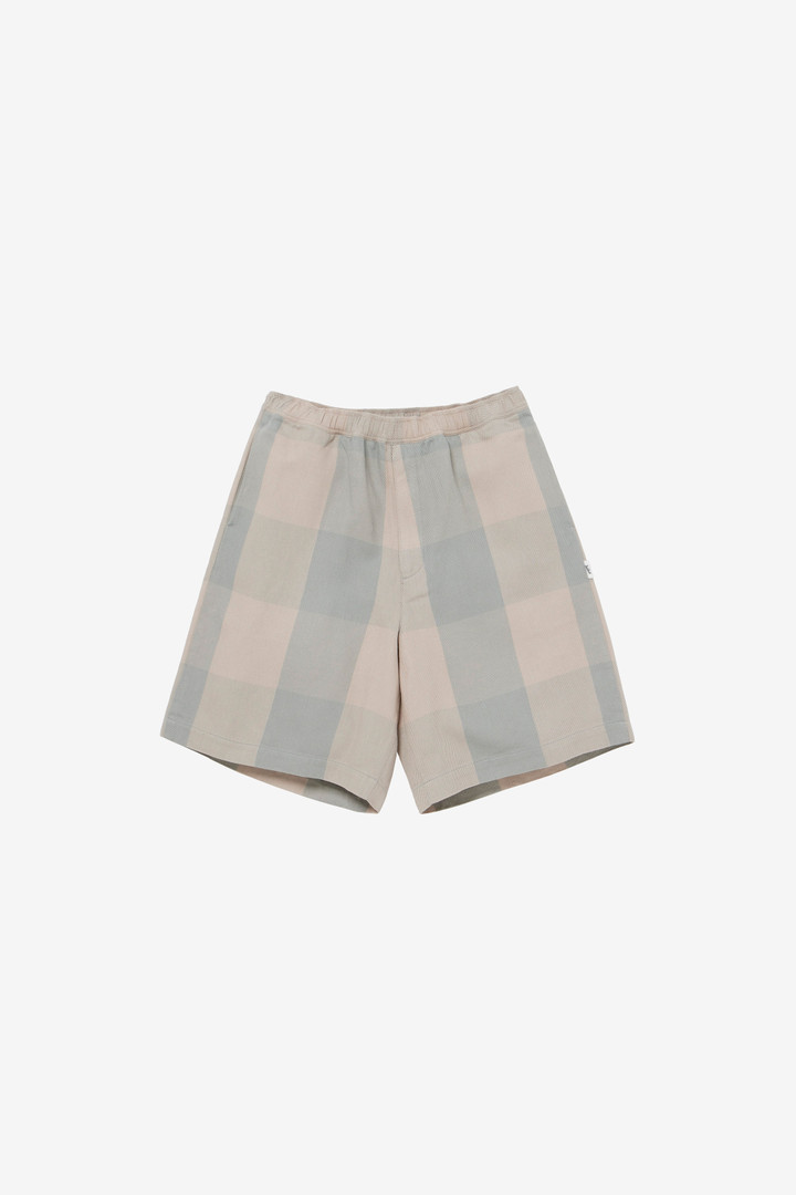 BUFFALO CHECK SHORTS Beige photo 1 | Woolrich