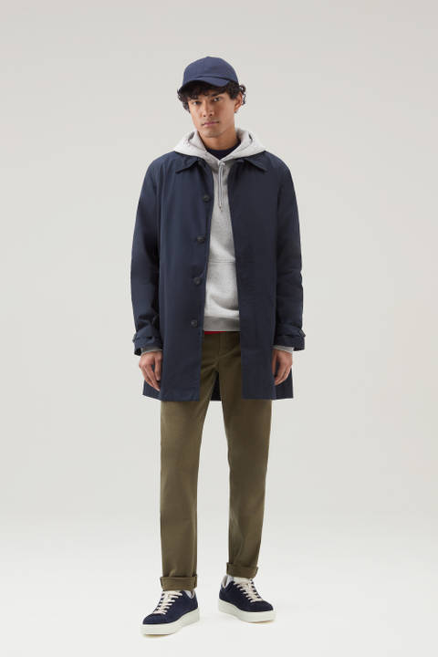 New City Coat in Urban Touch Blue | Woolrich