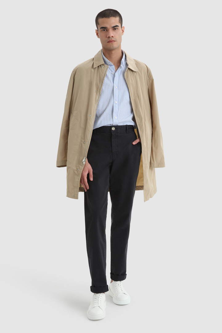 Garment-dyed Chino pant Blue photo 2 | Woolrich