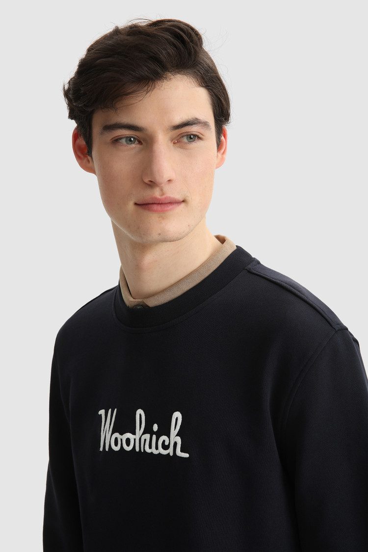 Essential Sweatshirt mit Rundhalsausschnitt aus Bio-Baumwolle