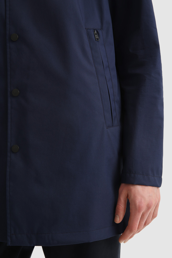 Triple-layer cotton car coat