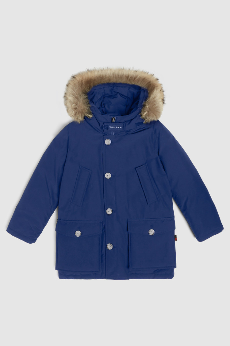 Arctic kinderparka met hoge kraag