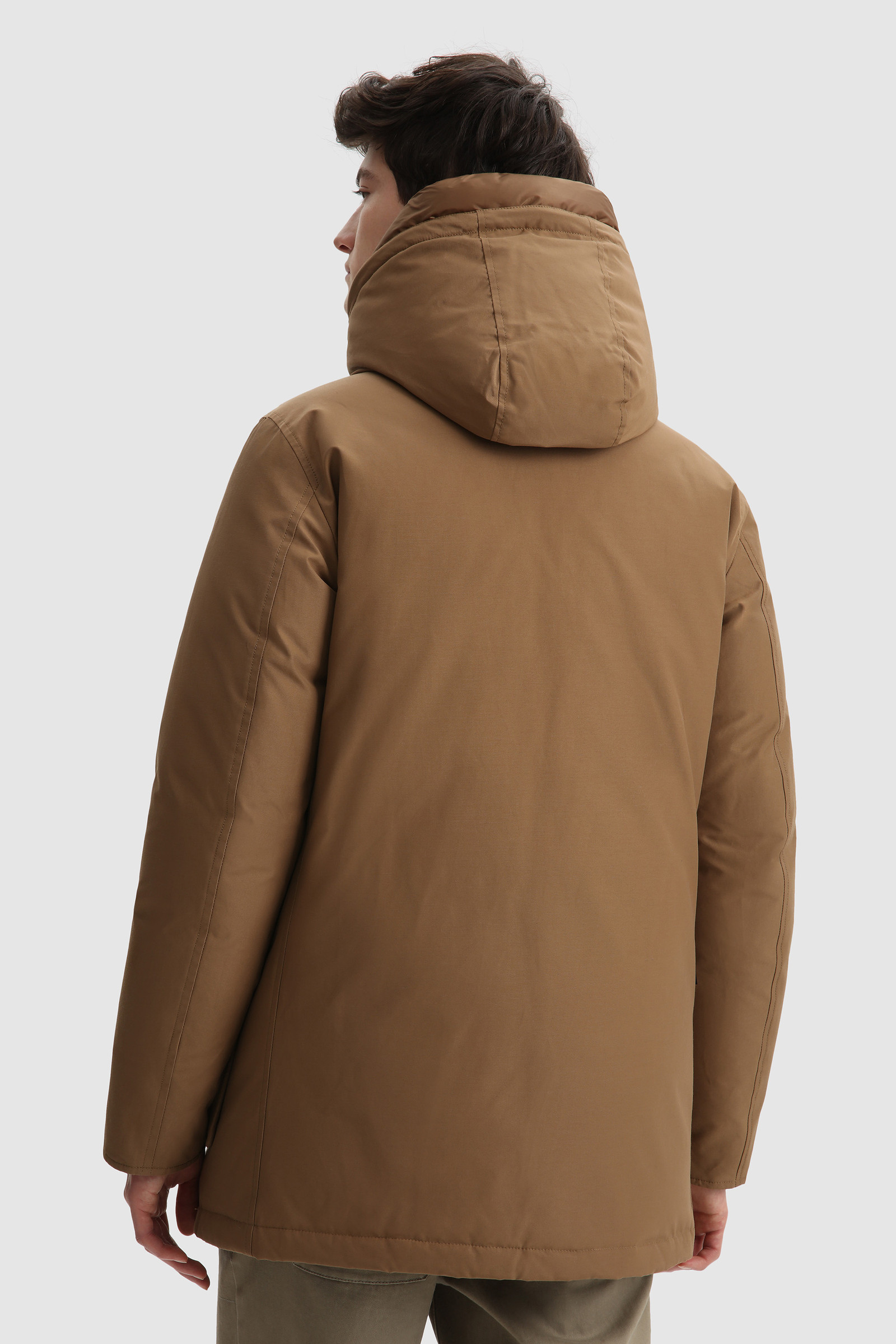 Arctic Parka in Ramar with Protective Hood - Men - Brown