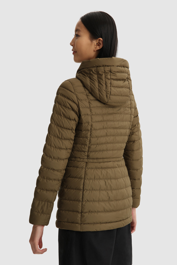 Hibiscus hooded jacket