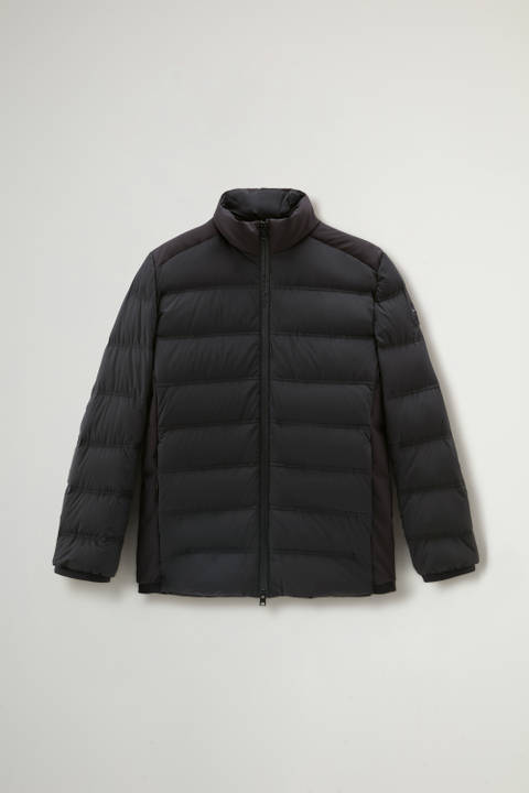 Bering Down Jacket in Stretch Nylon Black photo 2 | Woolrich