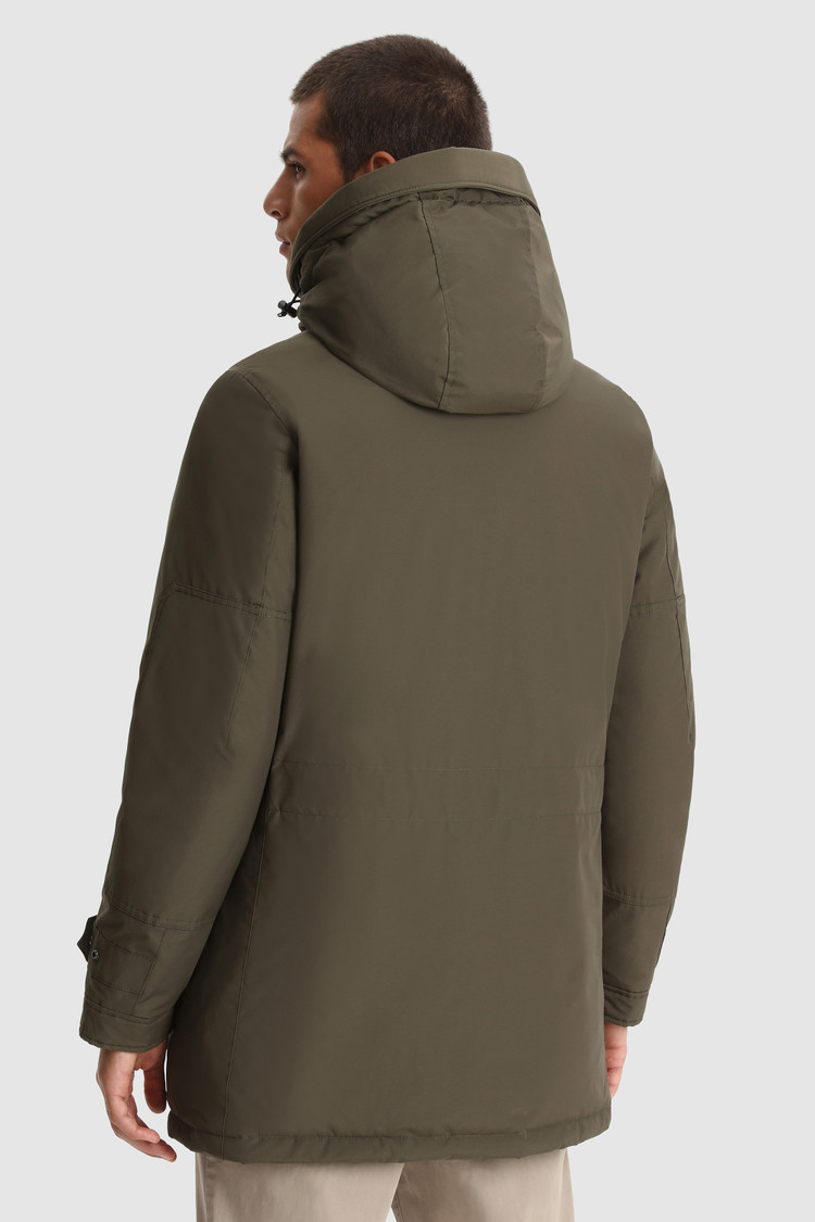 Polar Parka avec col haut et fourrure amovible