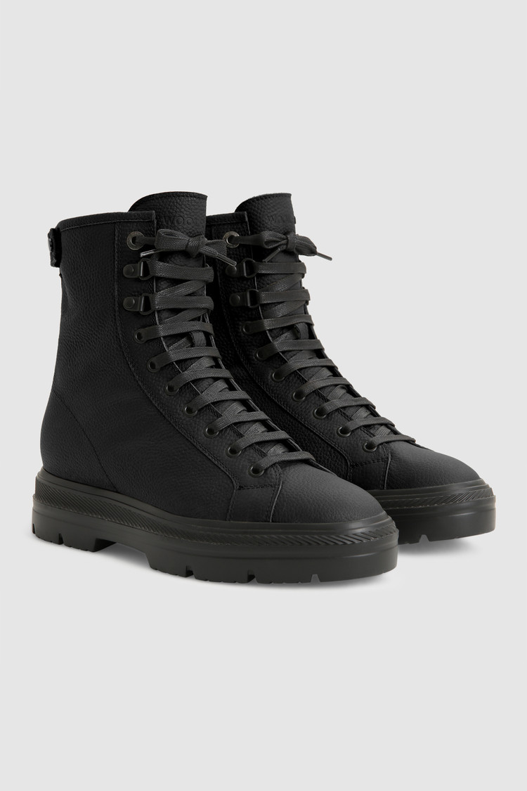 Bottes Military en peau de mouton avec doublure