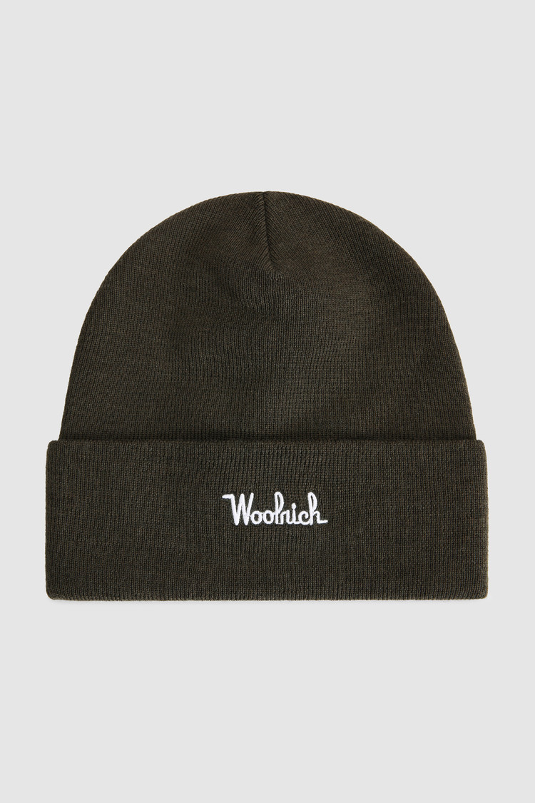 Virgin wool Beanie with logo