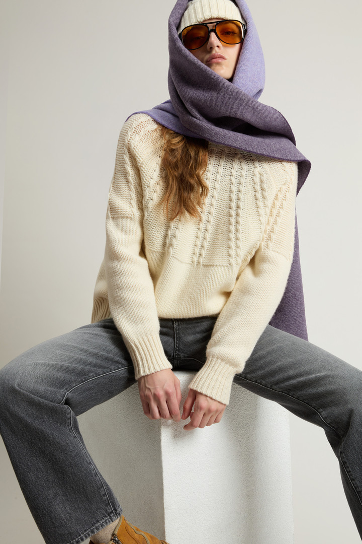 FAIRISLE TURTLENECK White photo 4 | Woolrich