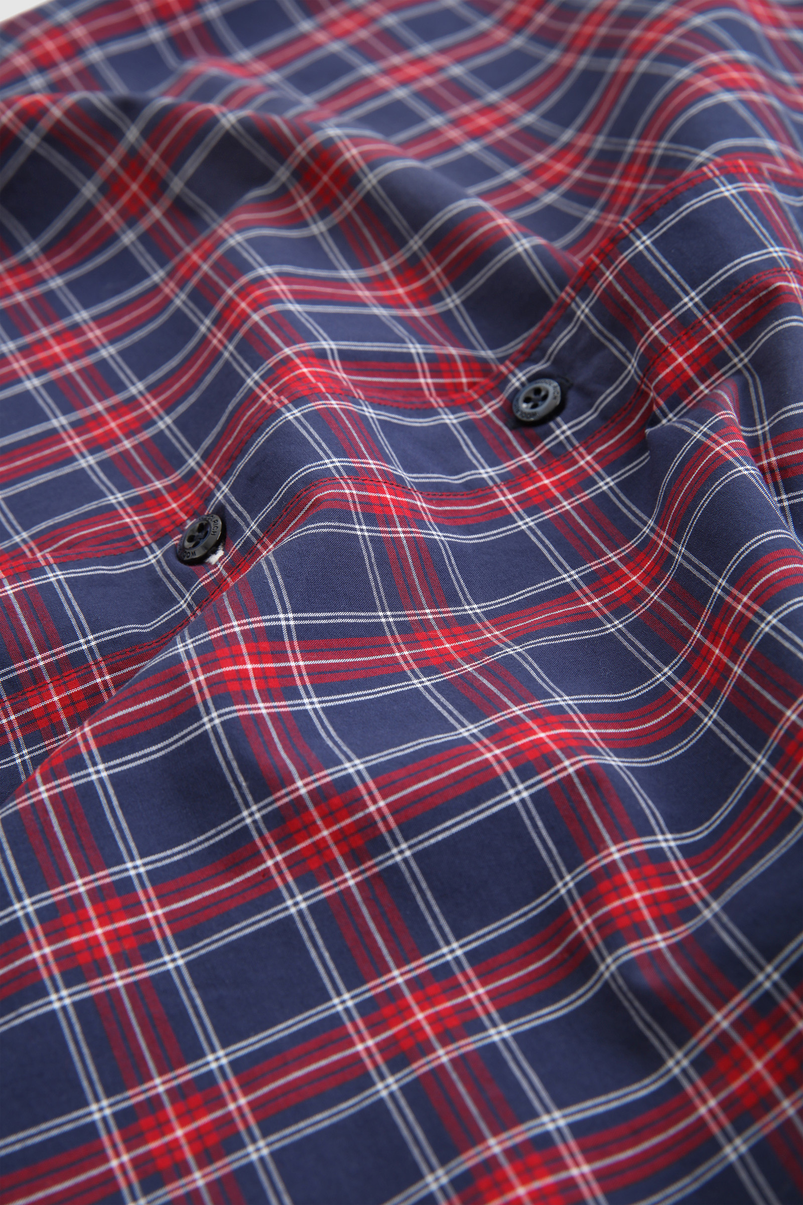 Camicia in popeline di cotone Rosso photo 8 | Woolrich
