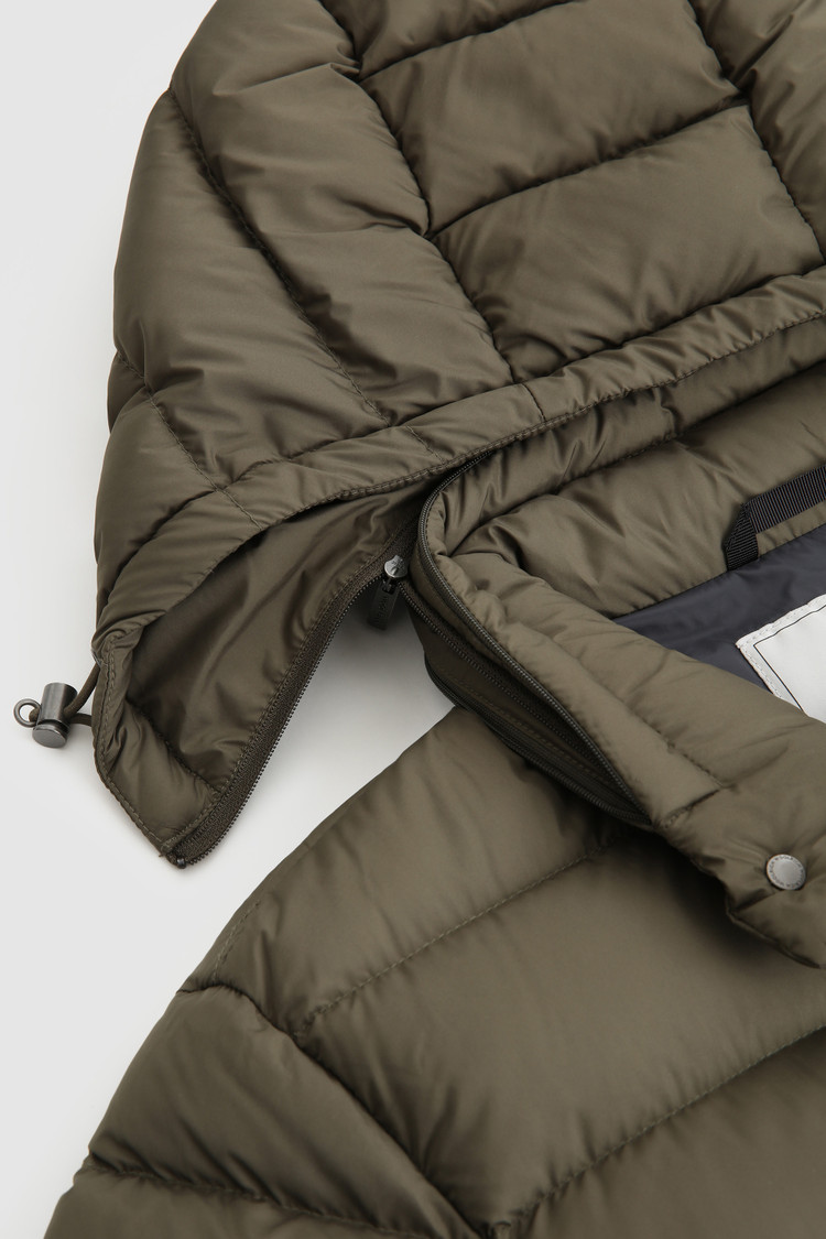 Sierra Parka quilted with removable hood