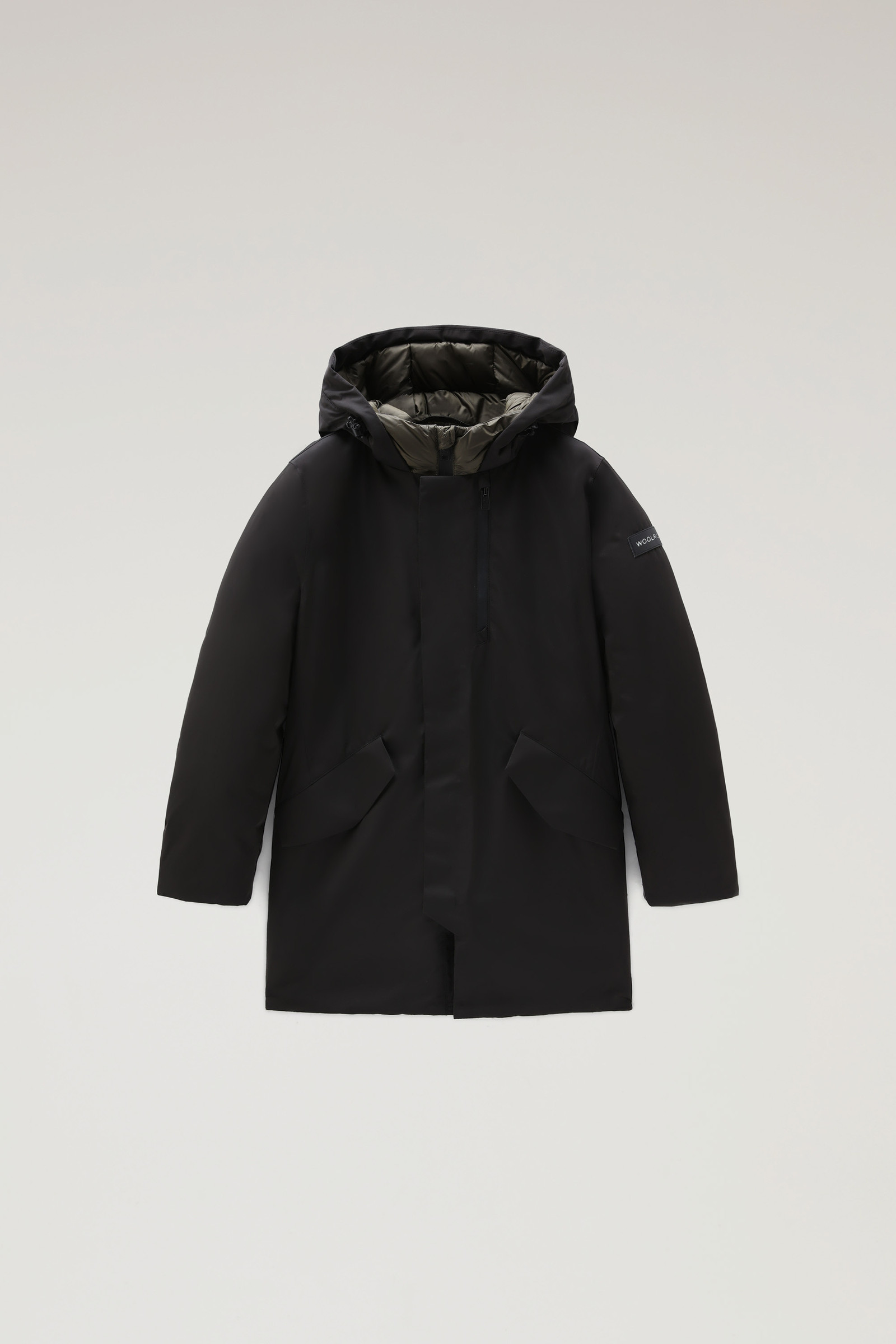 Polar Parka pour garçon imperméable noir | Woolrich