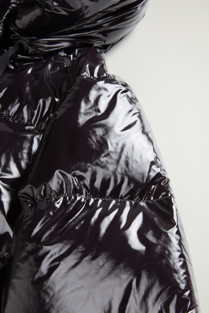 Parka matelassée en nylon brillant Noir photo 7 | Woolrich