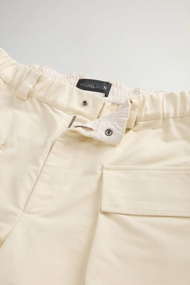 Pantaloni in cotone elasticizzato by Todd Snyder Bianco photo 5 | Woolrich