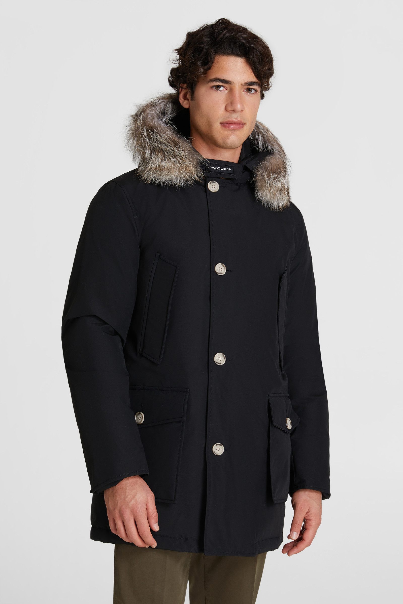 Arctic Parka met afneembaar bont