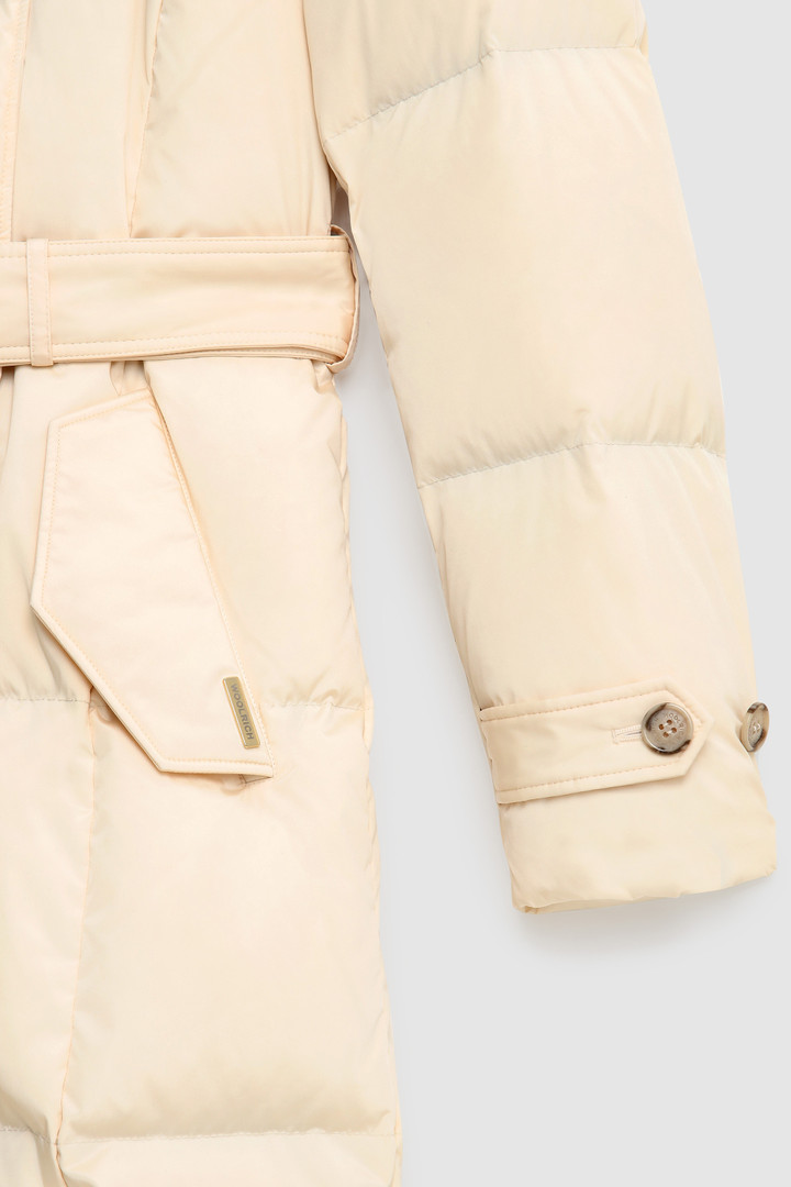 Trench trapuntato Alsea con cintura