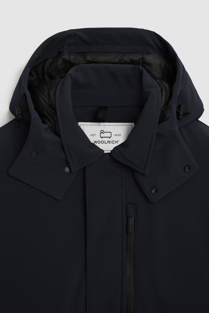 Giacca Barrow Mac in soft shell con cappuccio removibile