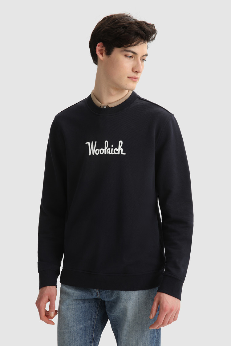 Essential Sweatshirt mit Rundhalsausschnitt aus Bio-Baumwolle