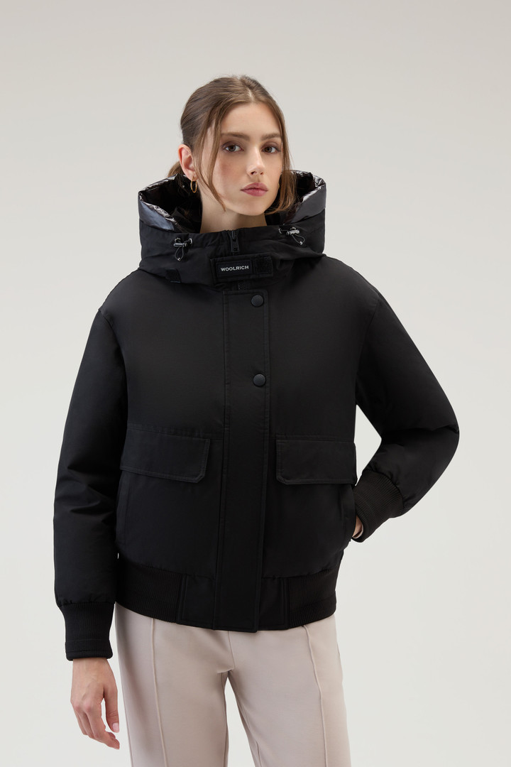 Arctic Bomber in Ramar Cloth Black photo 1 | Woolrich