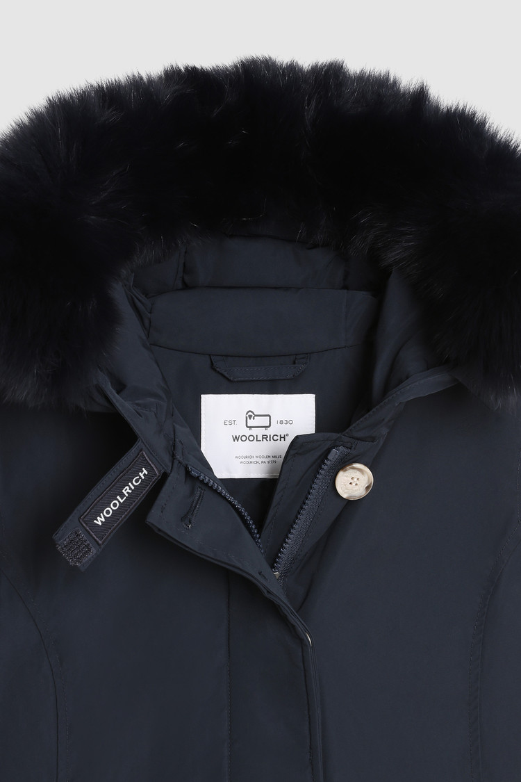 Girl's Luxury Arctic Parka with removable fox fur
