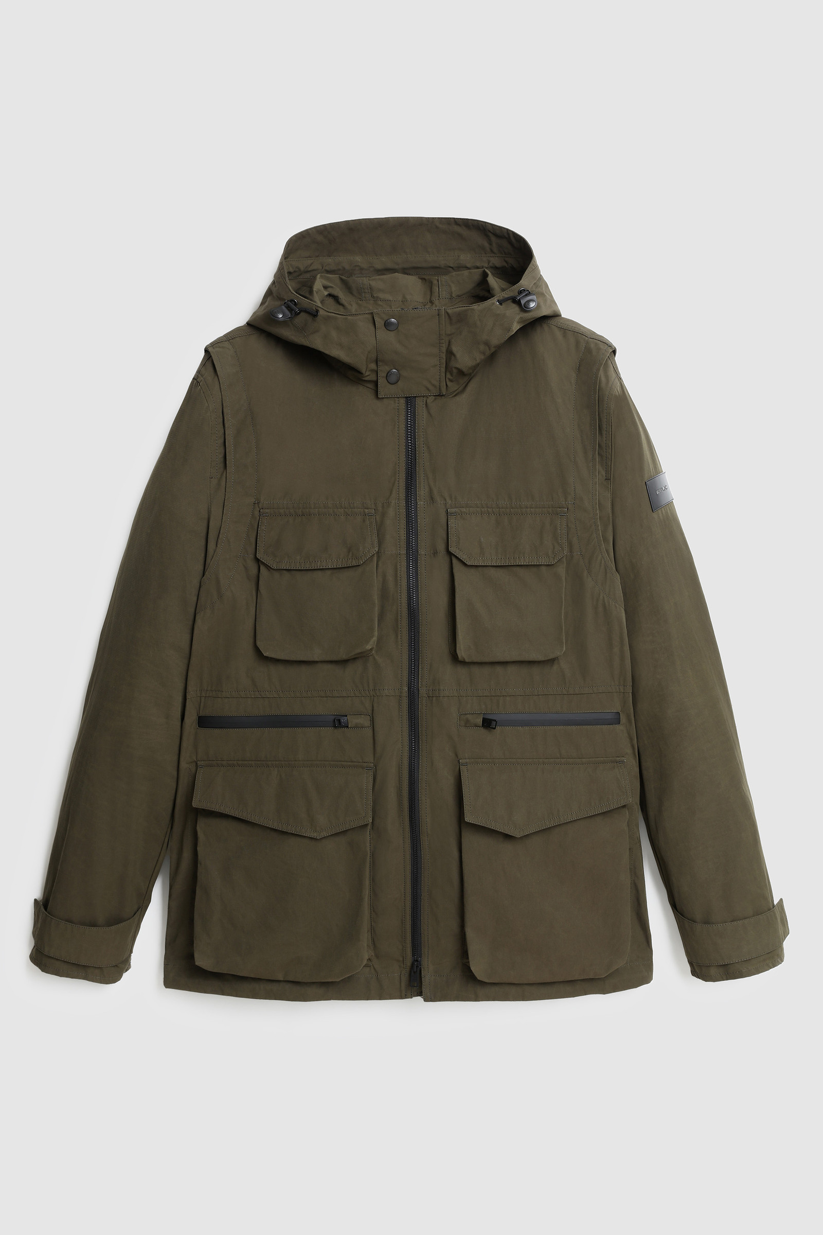 Men's Arrowood 2-In-1 Multi-Pocket Field Jacket Green | Woolrich USA