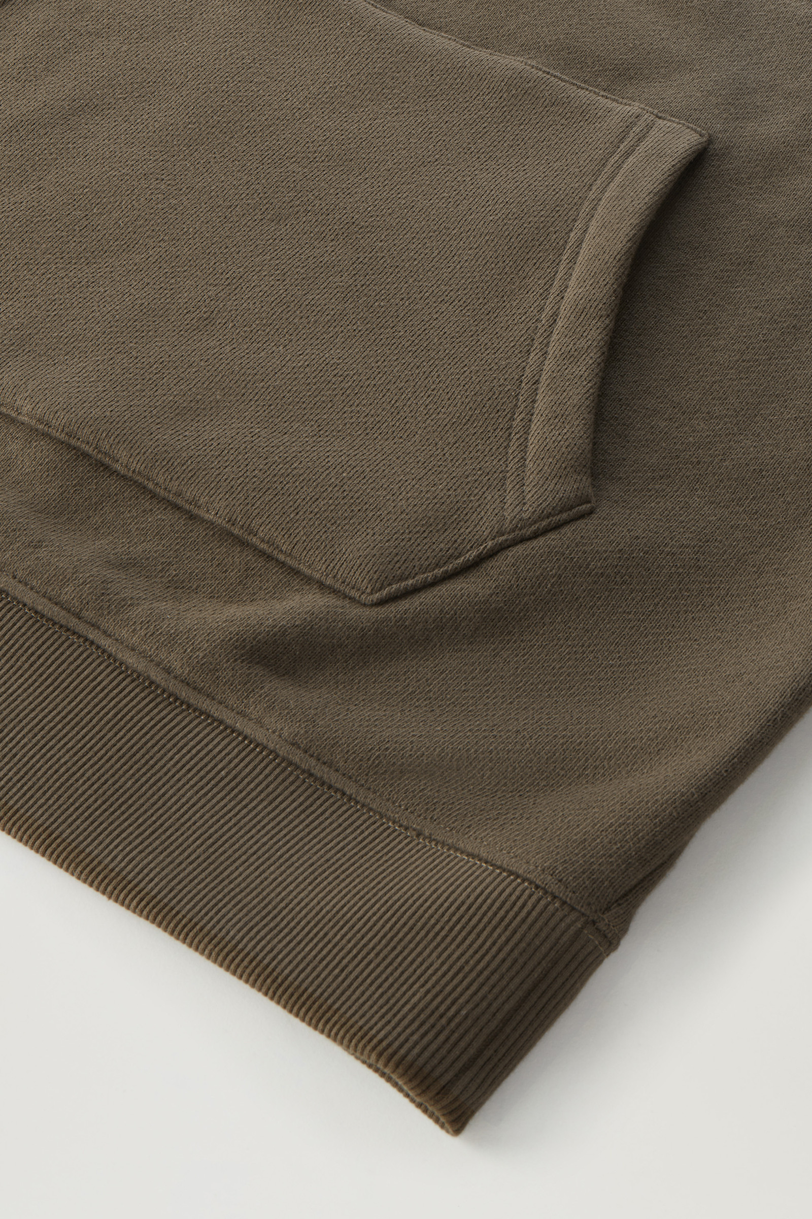U.S. Trails Hoodie in Pure Cotton Green photo 8 | Woolrich