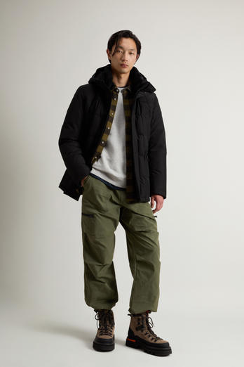 Veste Blizzard Field en Ramar Cloth Noir | Woolrich