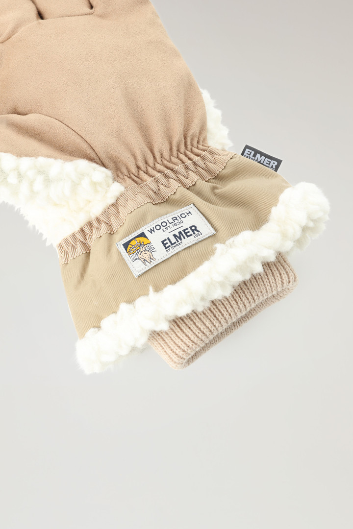 Gloves in Sherpa - Elmer / Woolrich White photo 2 | Woolrich