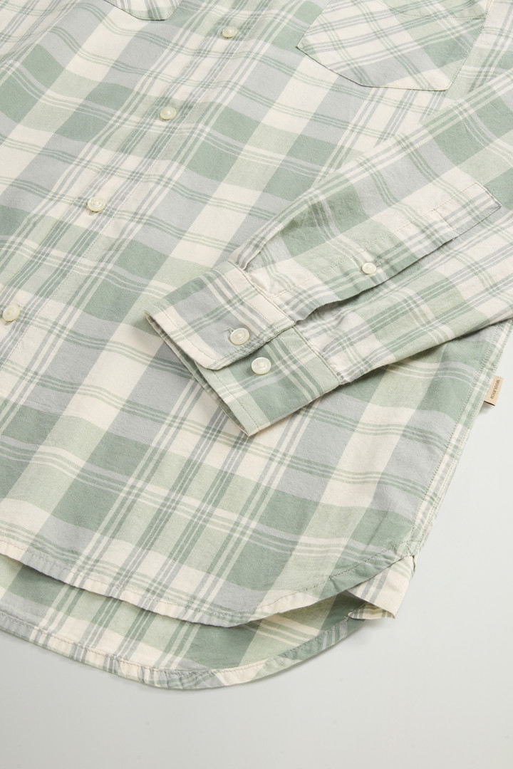 MADRAS SHIRT Green photo 7 | Woolrich