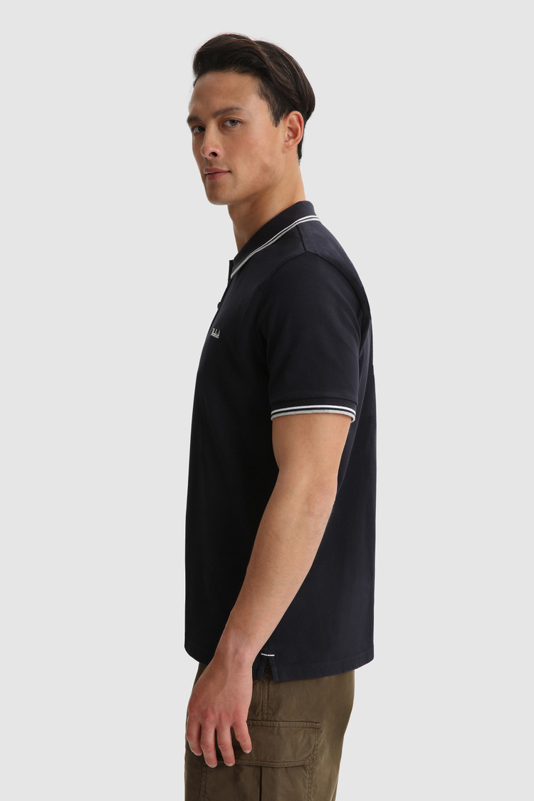 Polo Monterey in cotone piqué elasticizzato