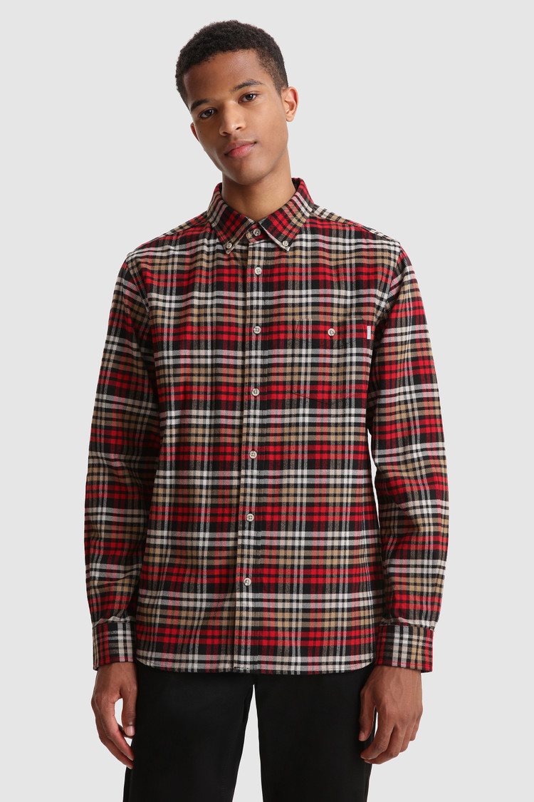 Chemise Traditional en flanelle de coton
