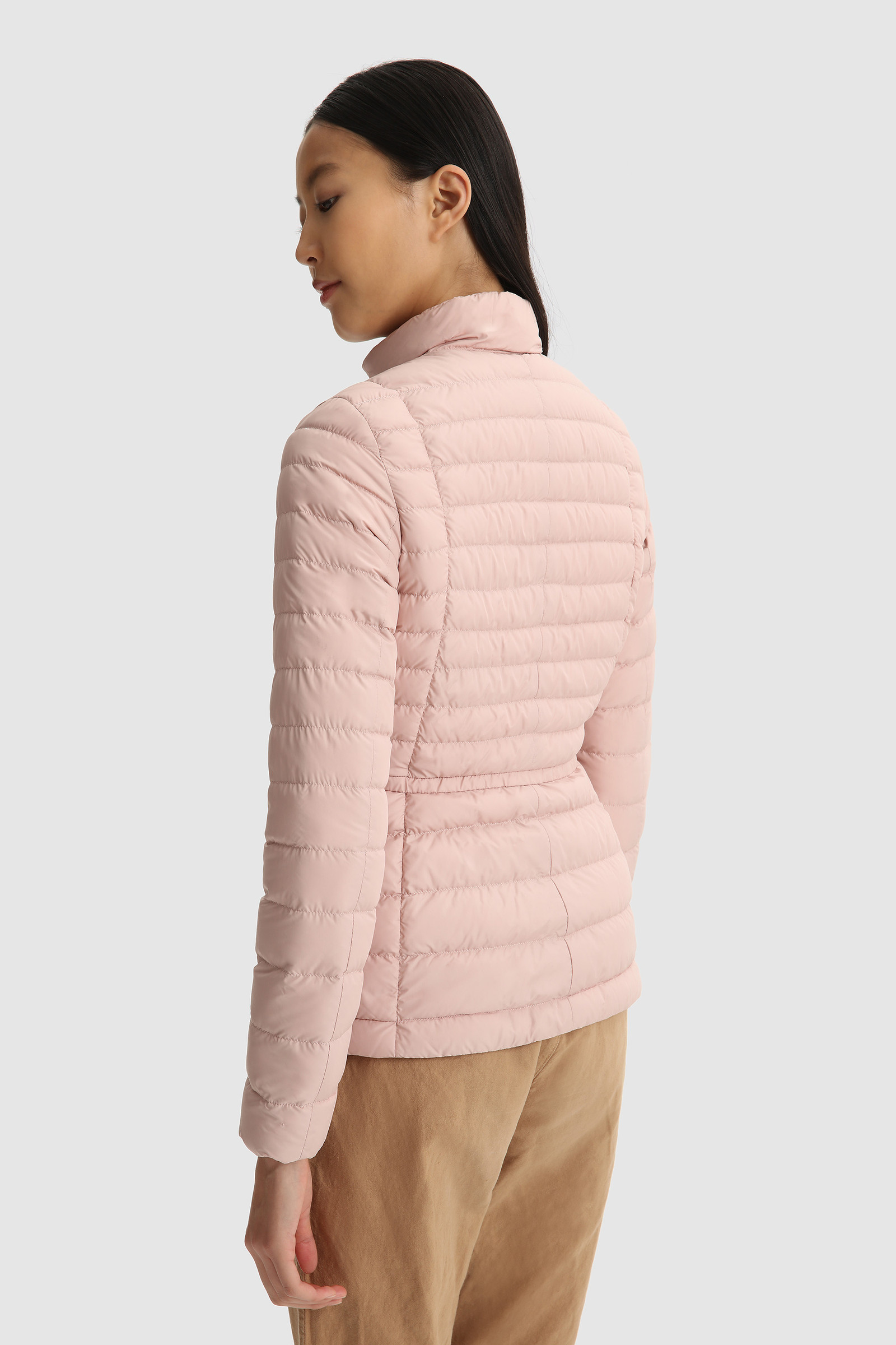 Hibiscus quilted jacket