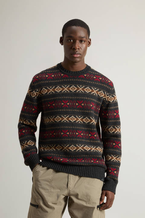 Fair Isle Sweater in Merino Wool Blend Multicolor | Woolrich