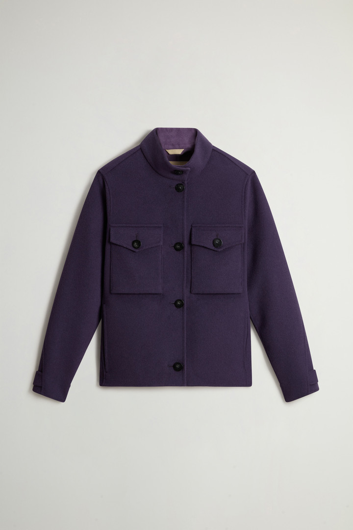 Wool-Blend Jacket Purple photo 5 | Woolrich