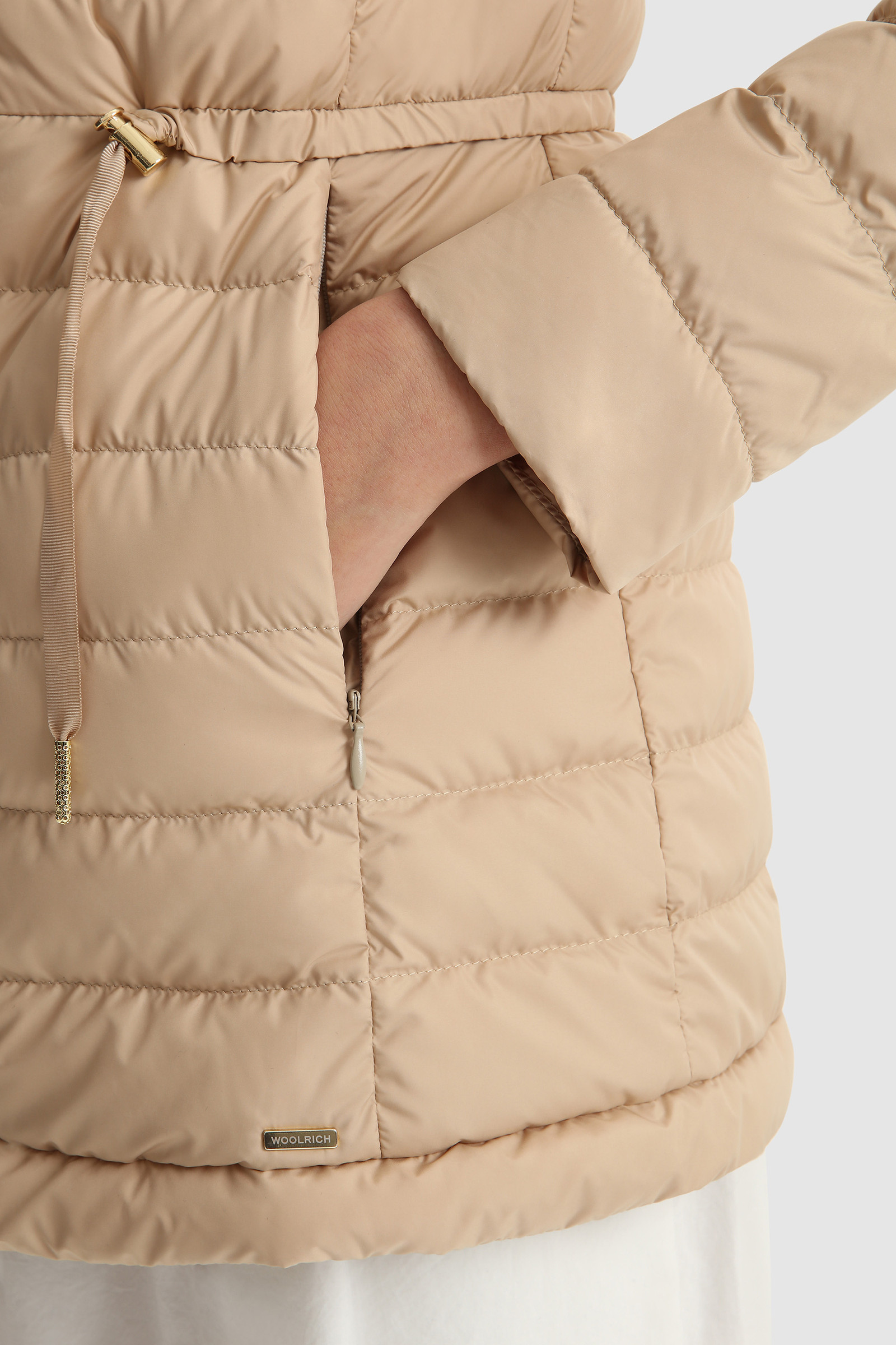 Hibiscus hooded jacket