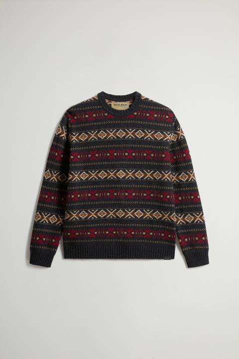 Fair Isle Sweater in Merino Wool Blend Multicolor photo 2 | Woolrich