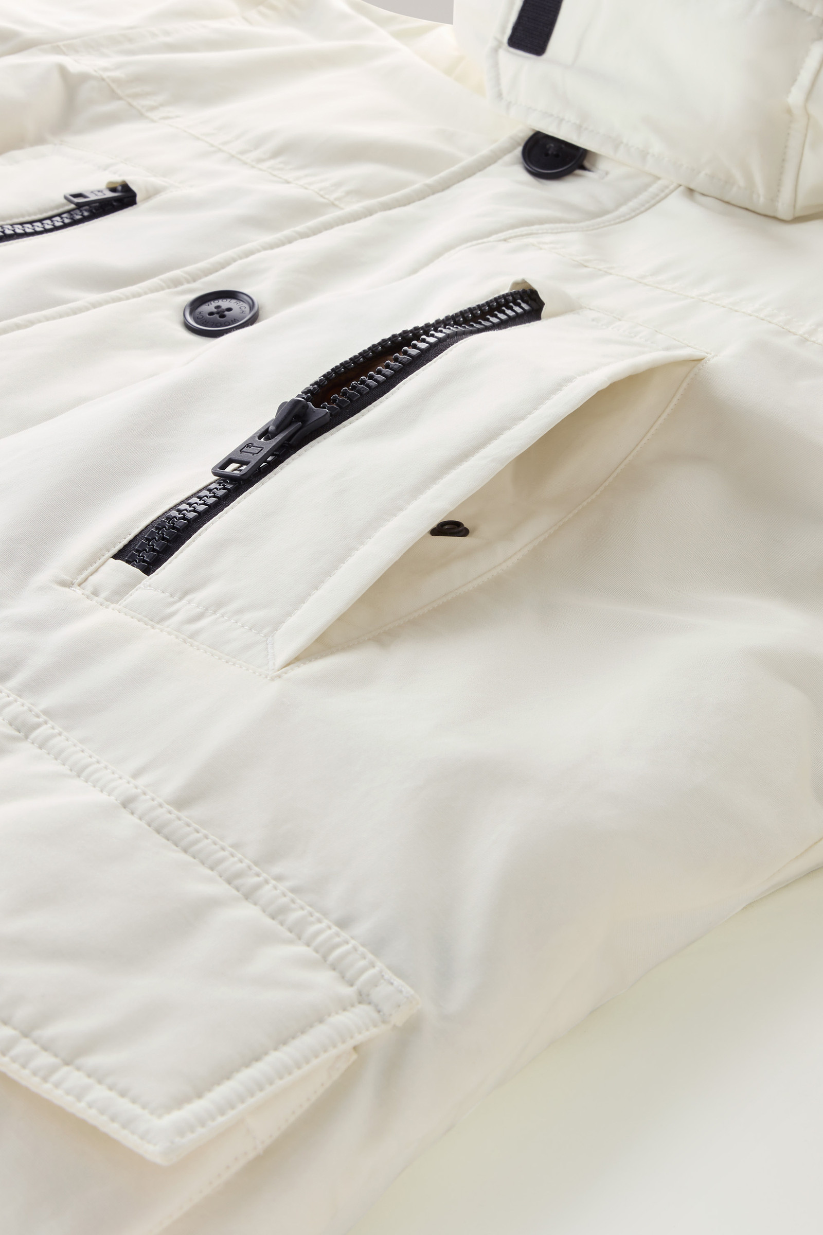 Arctic Parka Evolution de Ramar Cloth blanco photo 10 | Woolrich
