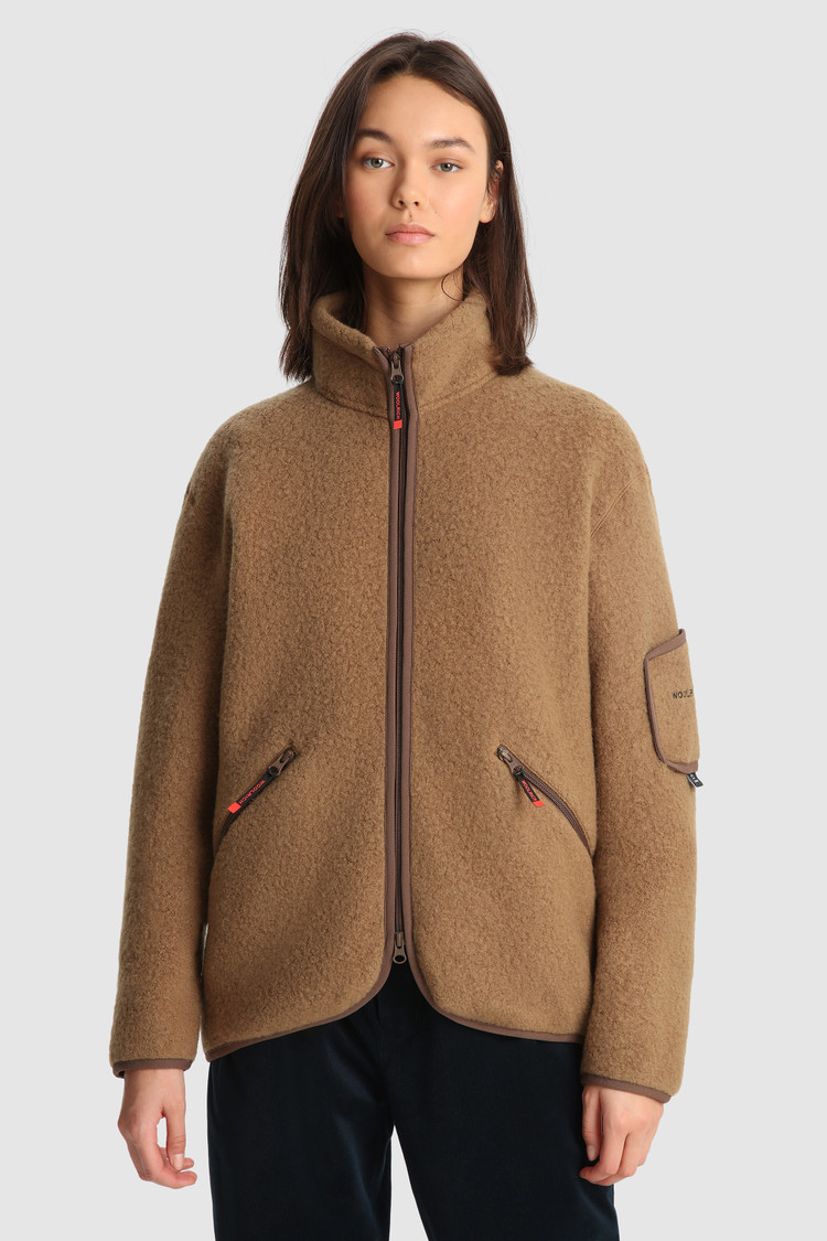 Terra Light Melton full-zip pullover