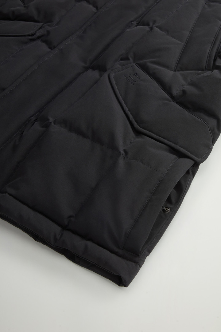 Blizzard Field Jacket in Ramar Cloth Black photo 9 | Woolrich
