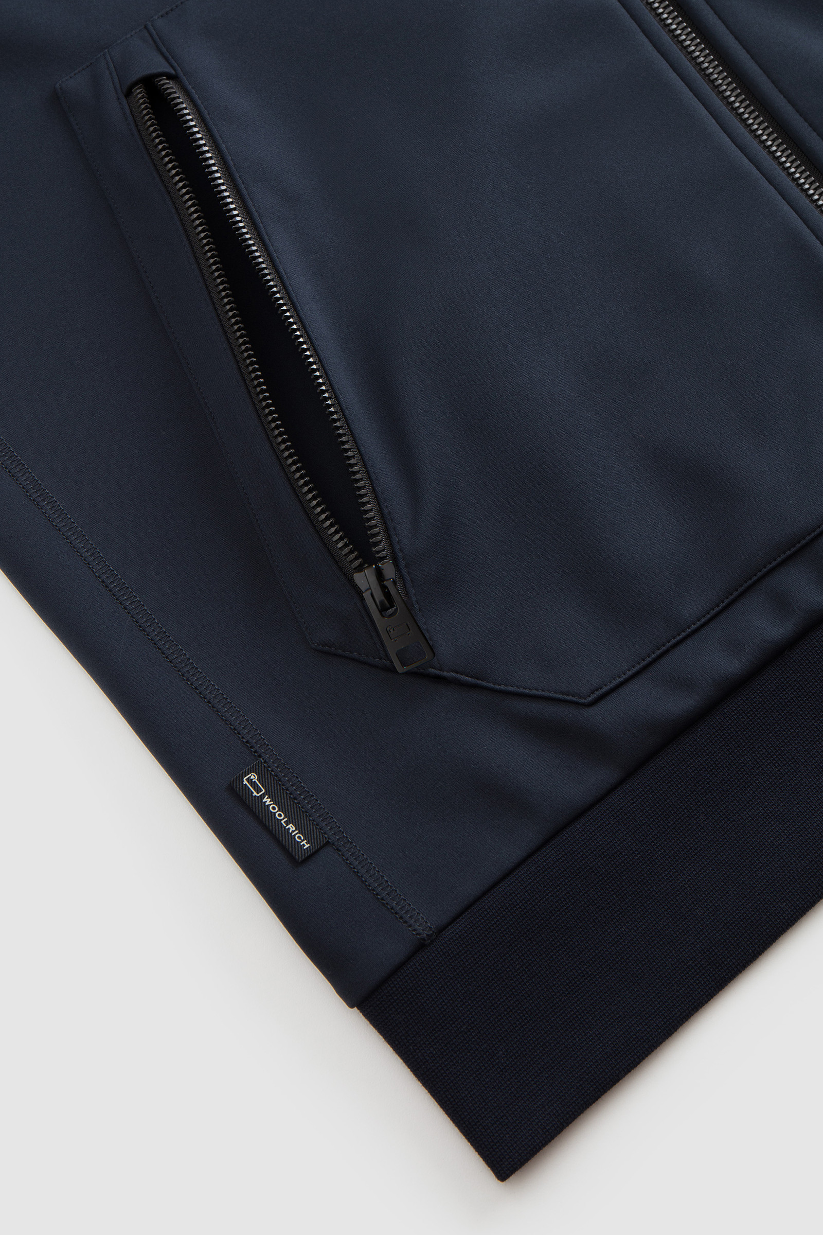 Waterproof Soft Shell Hoodie Blue photo 7 | Woolrich