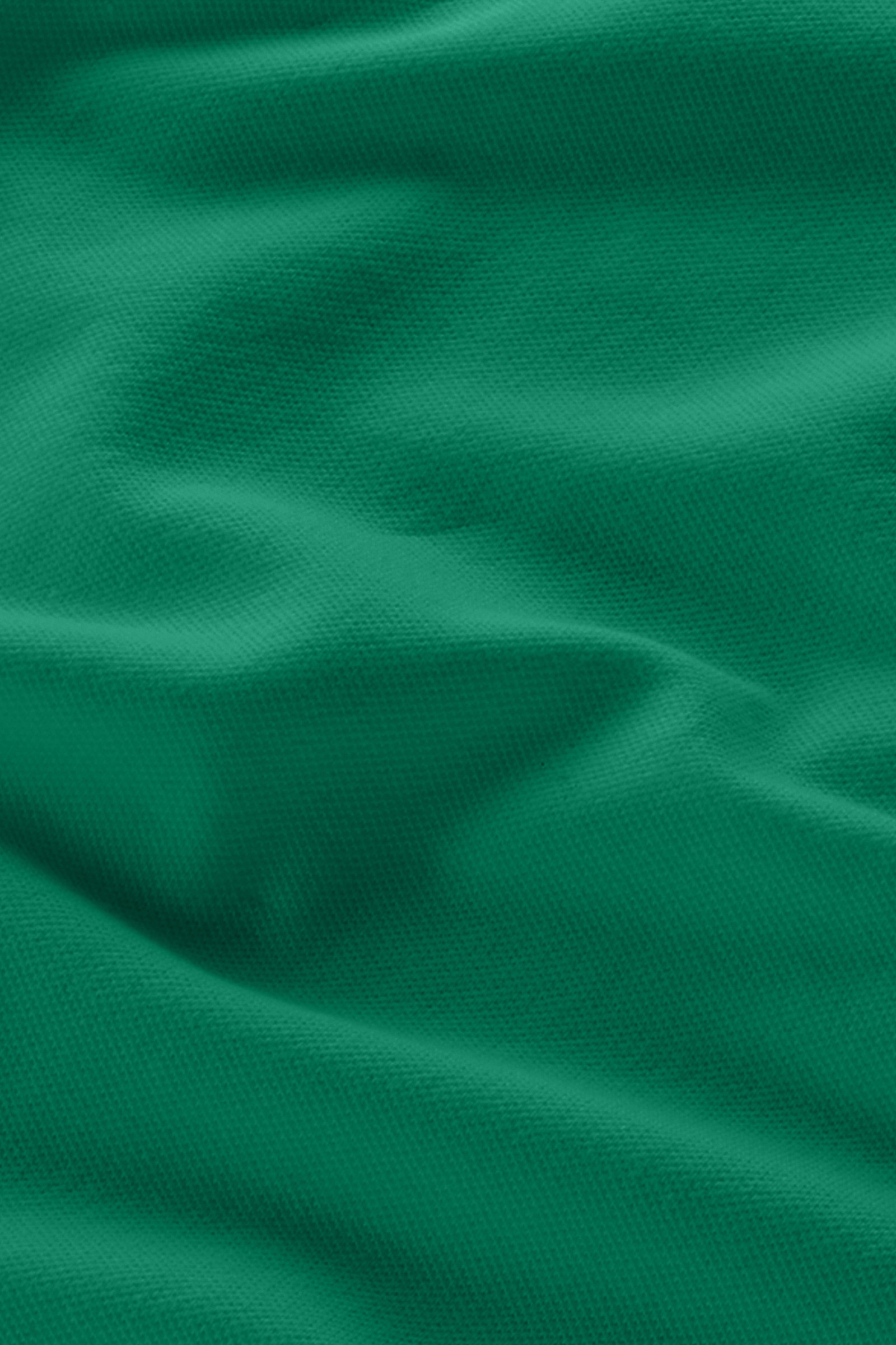 Polo Monterey en sergé de coton stretch vert photo 8 | Woolrich