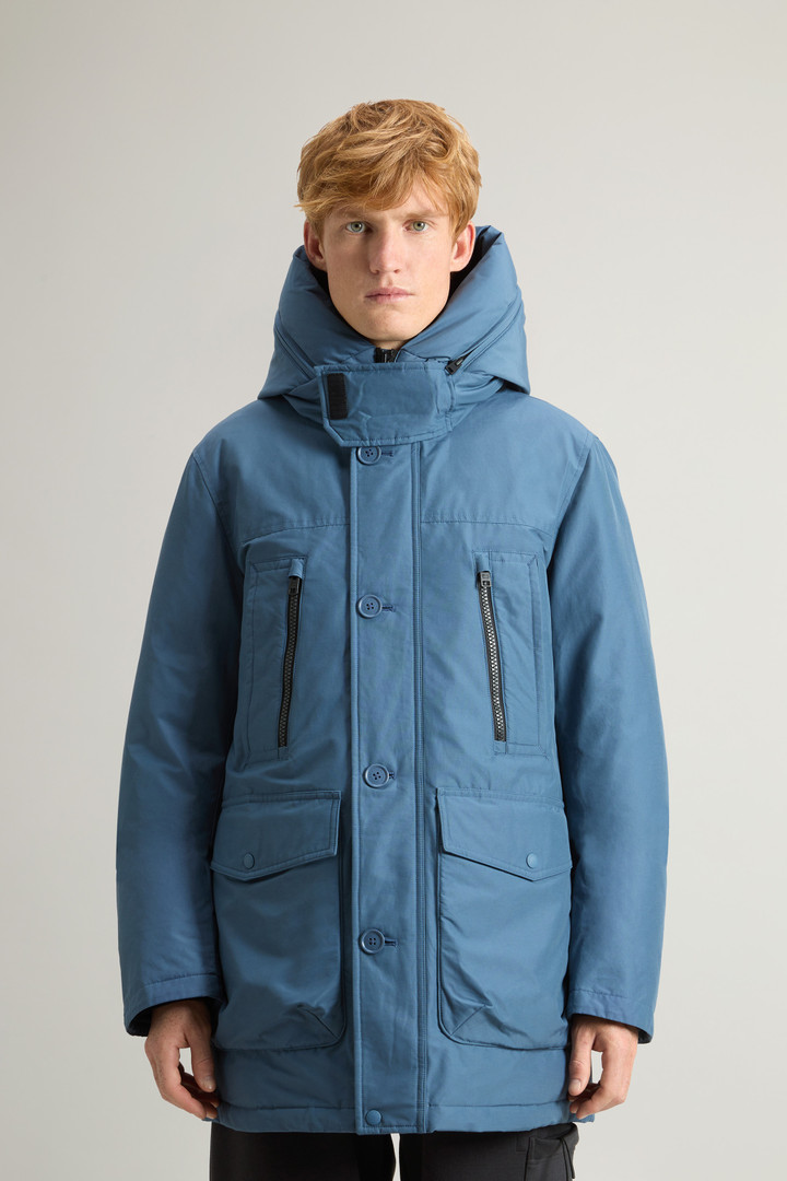 Arctic Parka Evolution aus Ramar Cloth Blau photo 1 | Woolrich