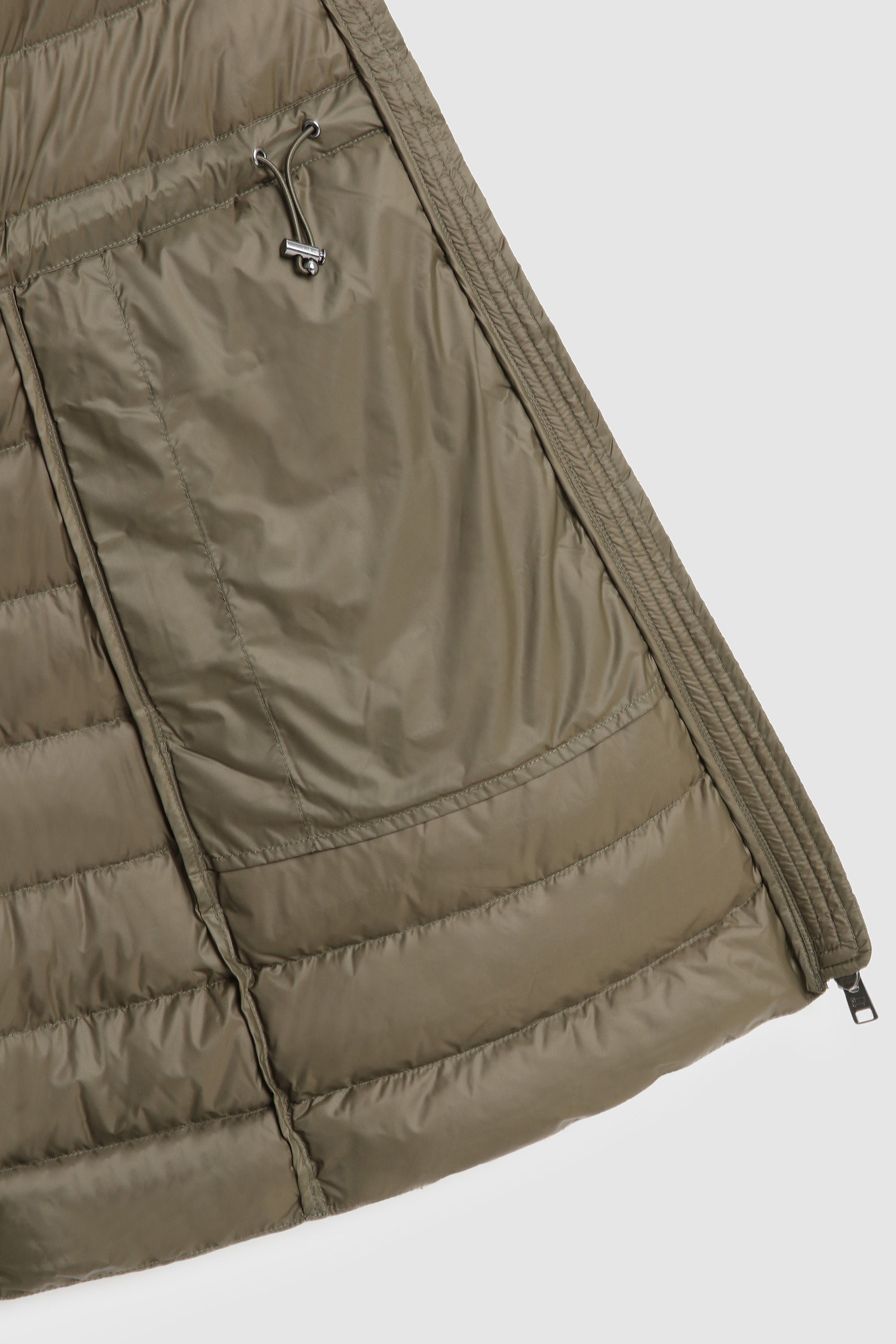 Lange 3-in-1 Military Parka van ecologische Ramarstof Groen photo 12 | Woolrich