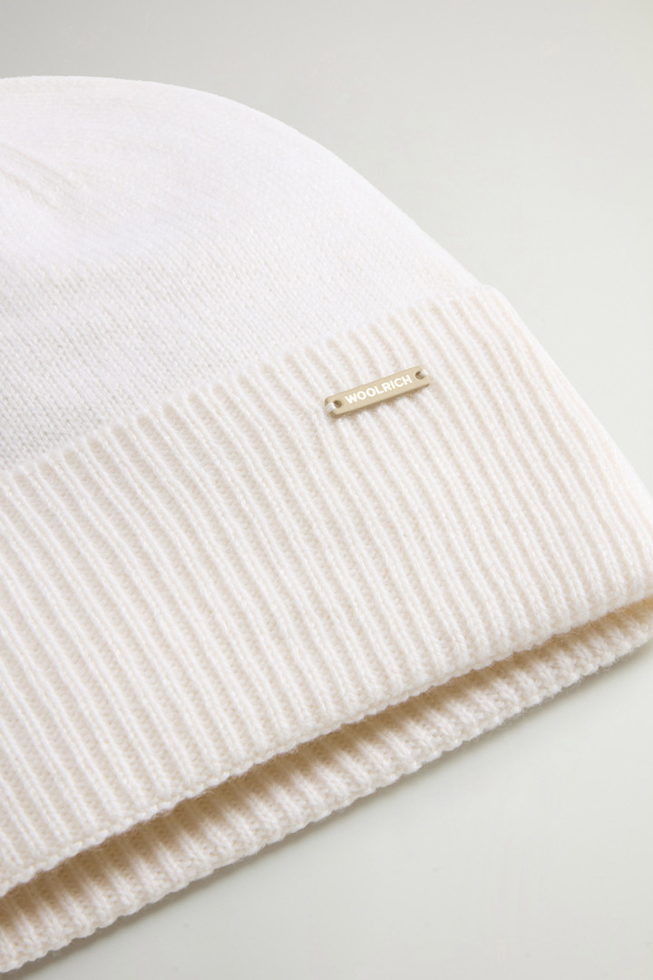 Beanie aus reinem Kaschmir Weiß photo 3 | Woolrich
