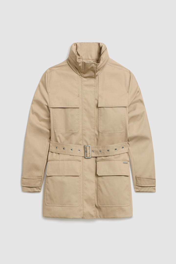 Havice Field Ultralight Jacket with Hidden Hood Beige photo 4 | Woolrich