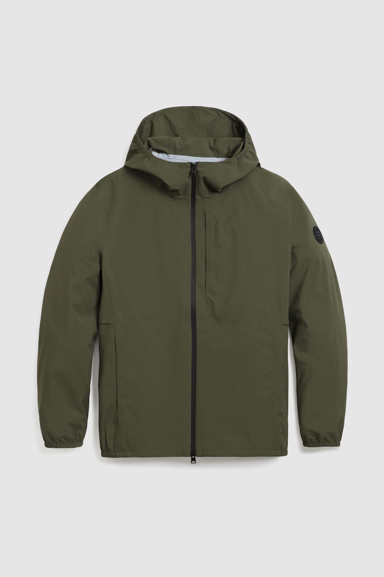 Pacific two-layer waterproof ultralight jacket Green photo 4 | Woolrich